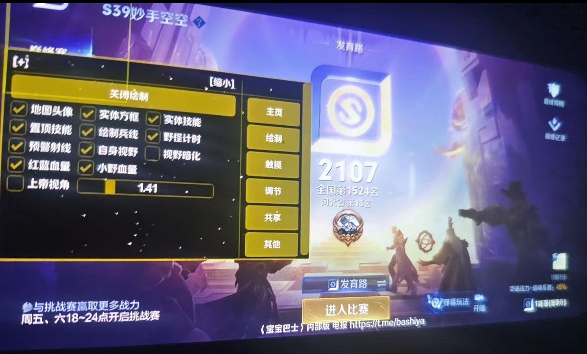 王者荣耀辅助《大熊》容器直装